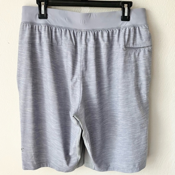 Lululemom Mens Gray Athletic Shorts, Sz Large - Picture 6 of 9